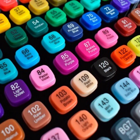 Set De 48 Marcadores Doble Punta 250194 Universo Binario 001