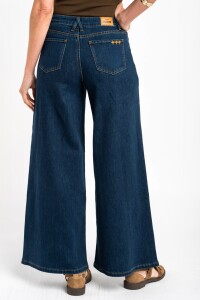 Jean Wide Leg Jean Oscuro