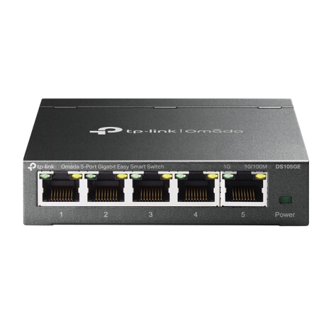 Tp-link - Switch DS105GE - Omada. 5 Puertos Gigabit. Carcasa de Metal. 001