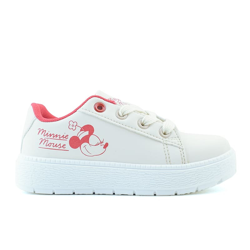 Championes Disney Minnie Casual de Niños - MIICFW24504 Gris-rojo