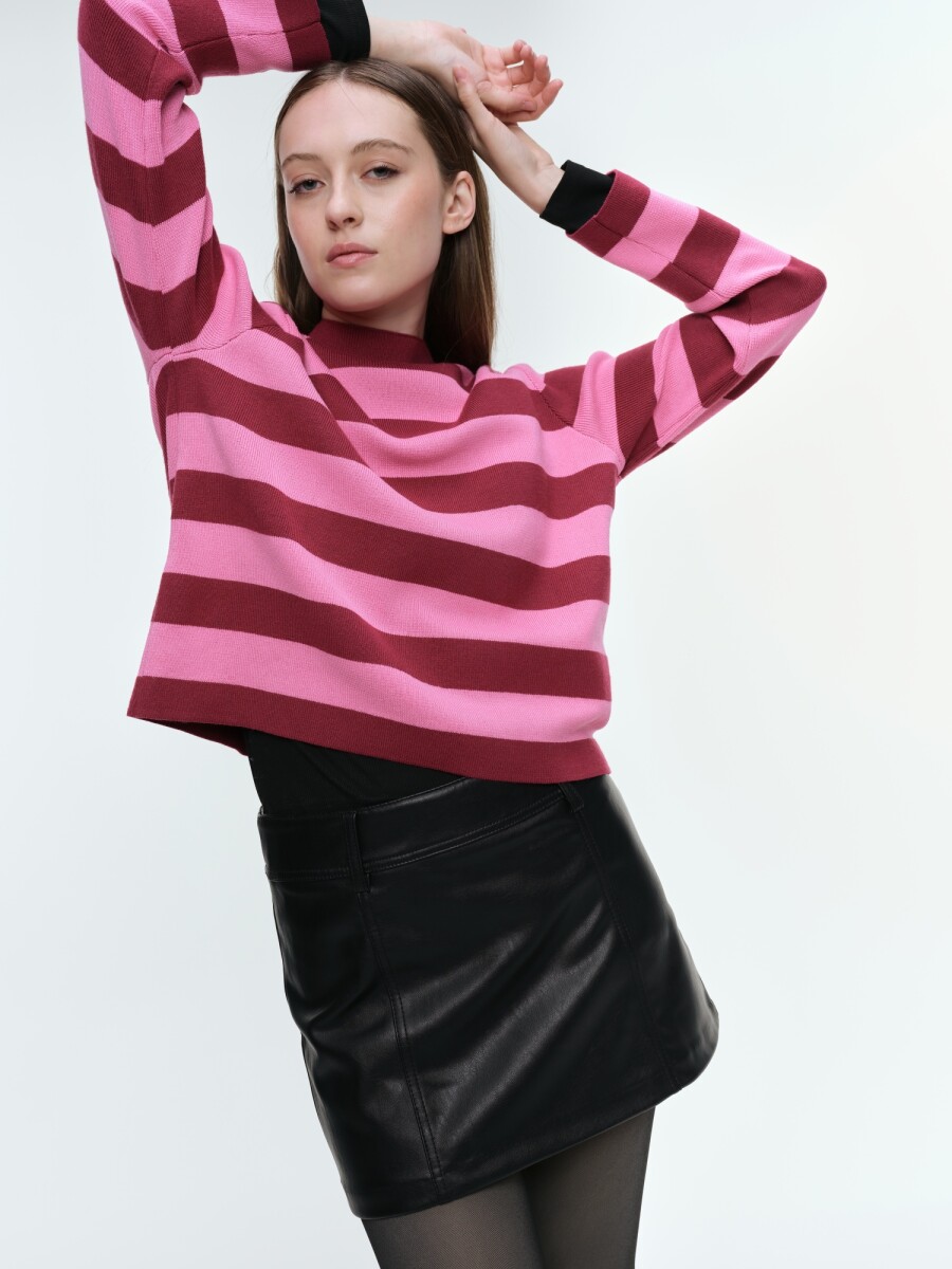 Buzo Lara - Burdeos Rayas 