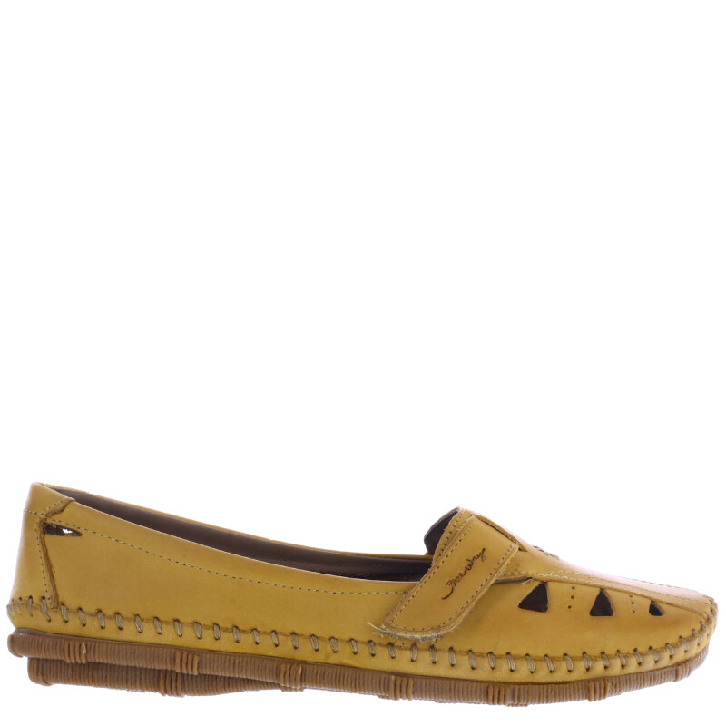 Zapato de Mujer Freeway Casual c/Velcro Marrón