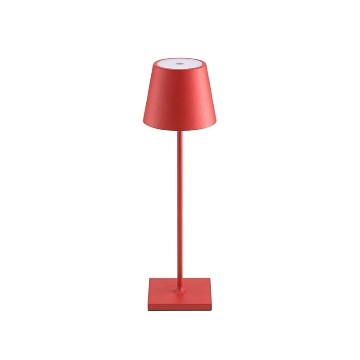 Lámpara de mesa LED inalámbrica 5W rojo USB-C - IX5006 