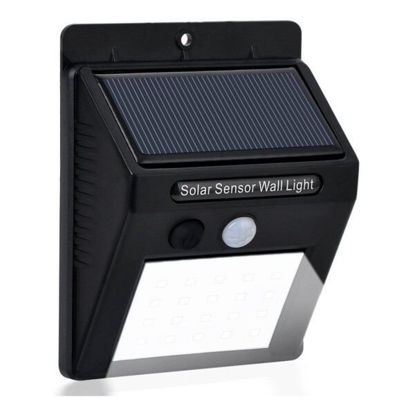 Lampara Led Solar Foco Potente Sensor Movimiento Fotocelula Lampara Led Solar Foco Potente Sensor Movimiento Fotocelula