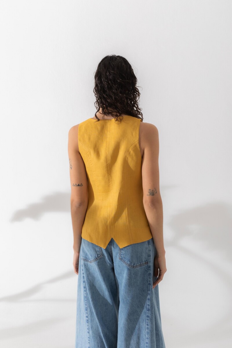 CHALECO SASTRE Amarillo