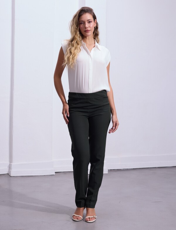 Pantalon Pull On OLIVA