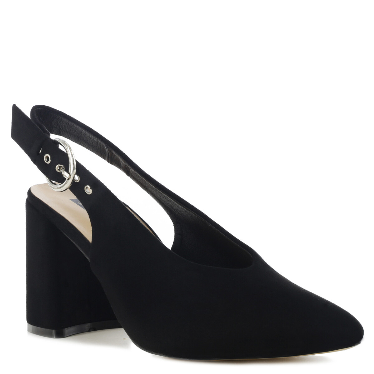 Zapato de Mujer Miss Carol DAMASCO con hebilla - Negro 