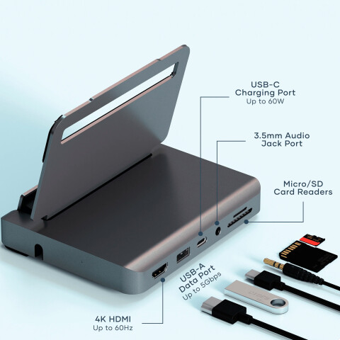 Satechi Base con Hub Integrado para iPad Pro Satechi Base con Hub Integrado para iPad Pro