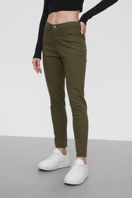 Pantalon Bardot Verde Oliva