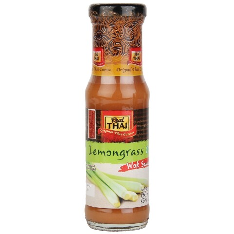 Salsa Lemongrass Work Sauce Real Thai 150ml Lemongrass Wok Sauce Real Thai
