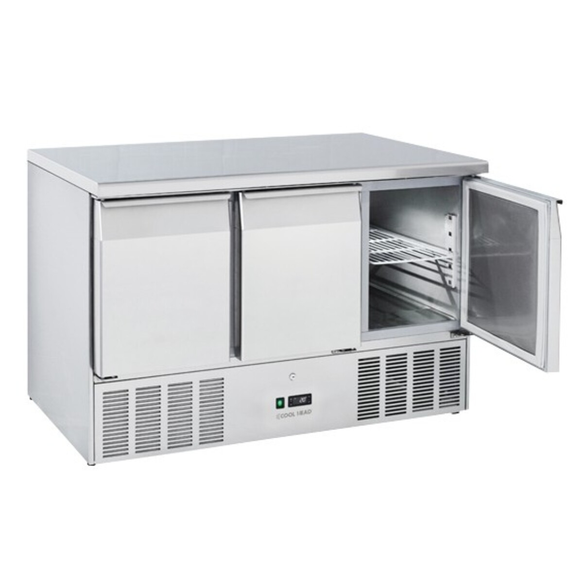 Mostrador refrigerado para ensaladas 3 puertas compacto - Coolhead CRX 93A 