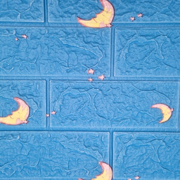 Revestimiento Autoadhesivo Pared Infantil X20 Calidad Variante Luna