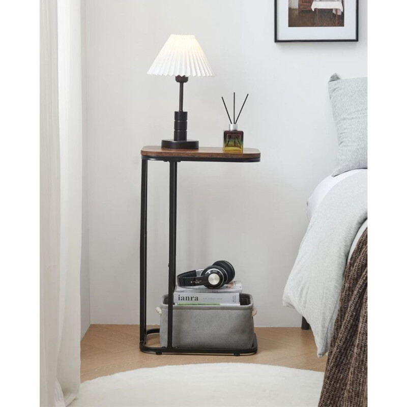 MESA AUXILIAR MDF Y BASE METAL MESA AUXILIAR MDF Y BASE METAL