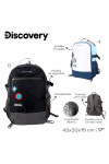 Mochila Discovery Azul