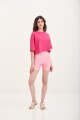 Calza Biker Rosa