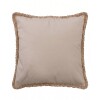 COJIN CUAD BEIGE 42X42CM Unica