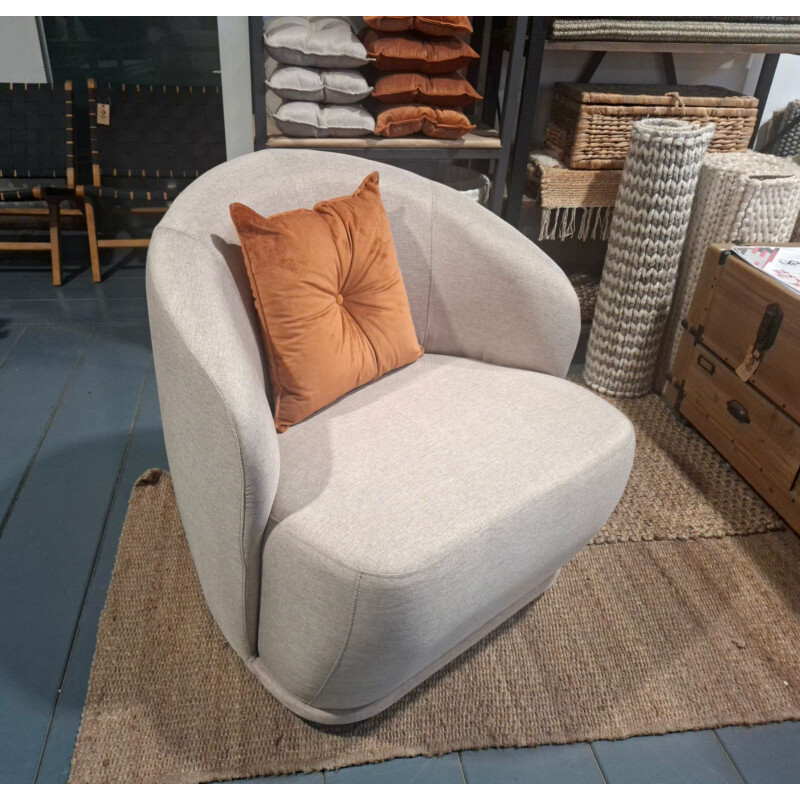 Poltrona Aura giratoria Beige Poltrona Aura giratoria Beige