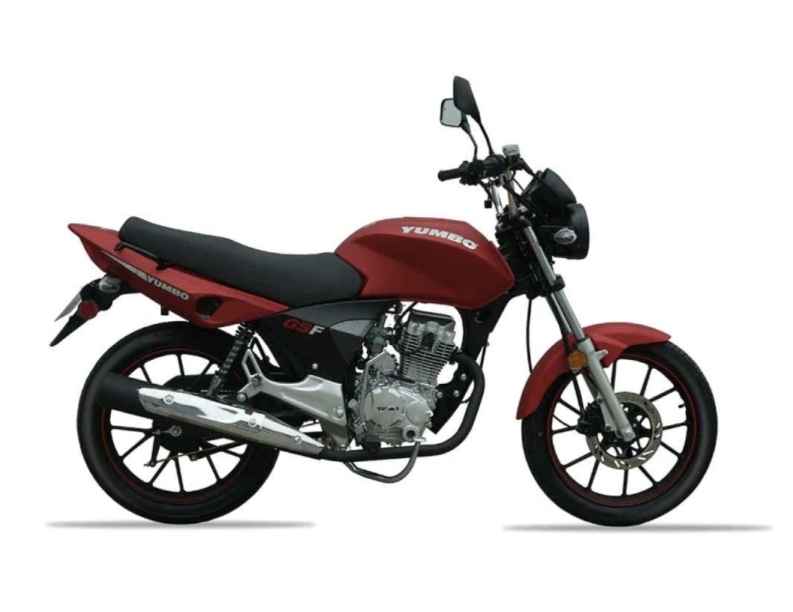 MOTO YUMBO GS 125F - ROJO MATE 