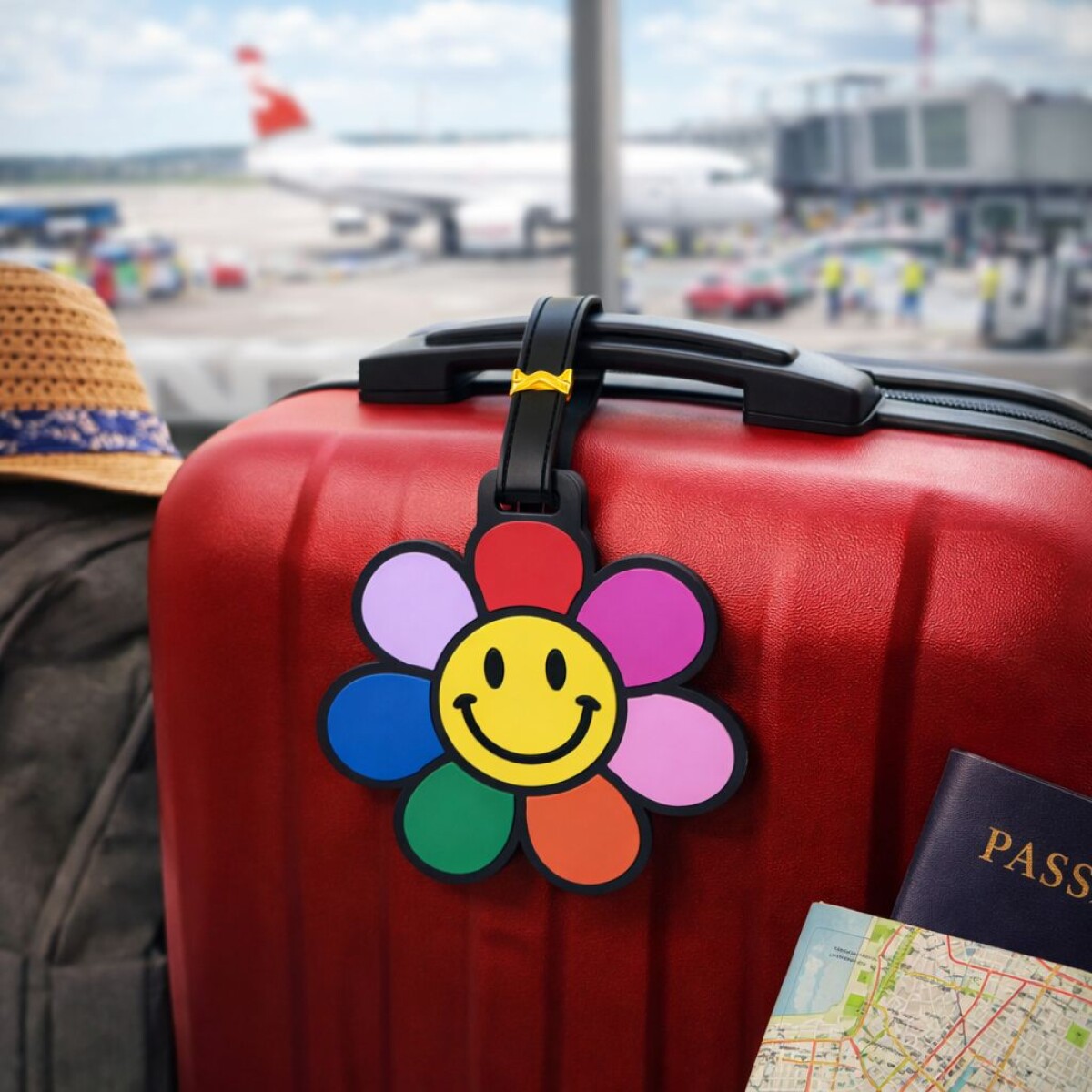 Etiqueta Identificadora para Valija - Flor 