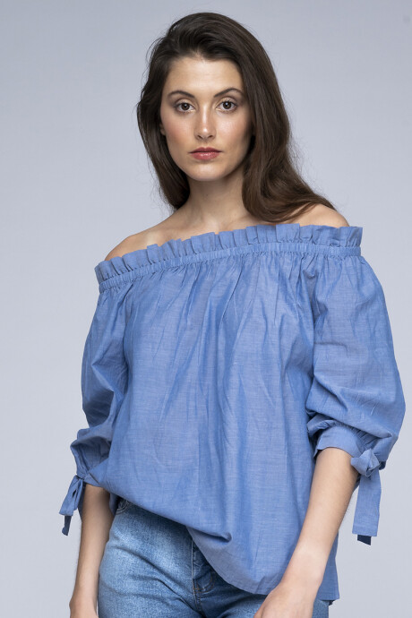 Blusa Carmela Azul