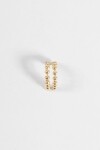 Earcuff perlas dorado
