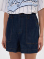 Short Femene Azul Indigo
