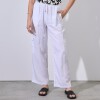 Pantalon Cargo BLANCO