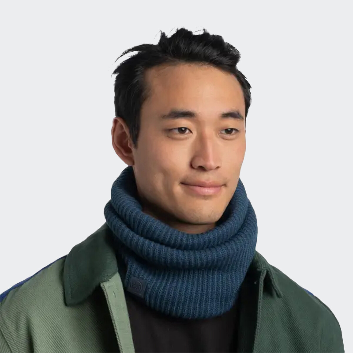 Bufanda Buff Knitted - Azul 