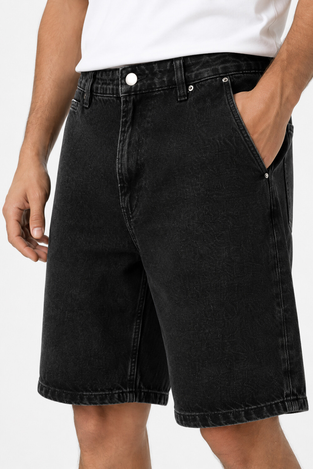 Bermuda Harin Gris Oscuro