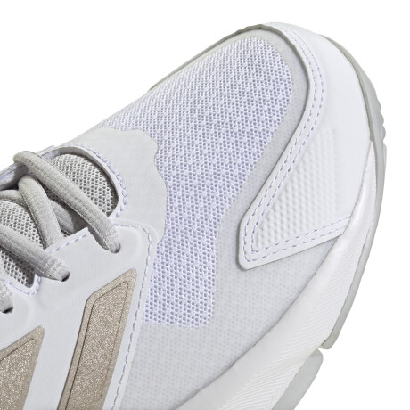 Championes de Mujer Adidas Courtjam Control 3 Blanco - Gris