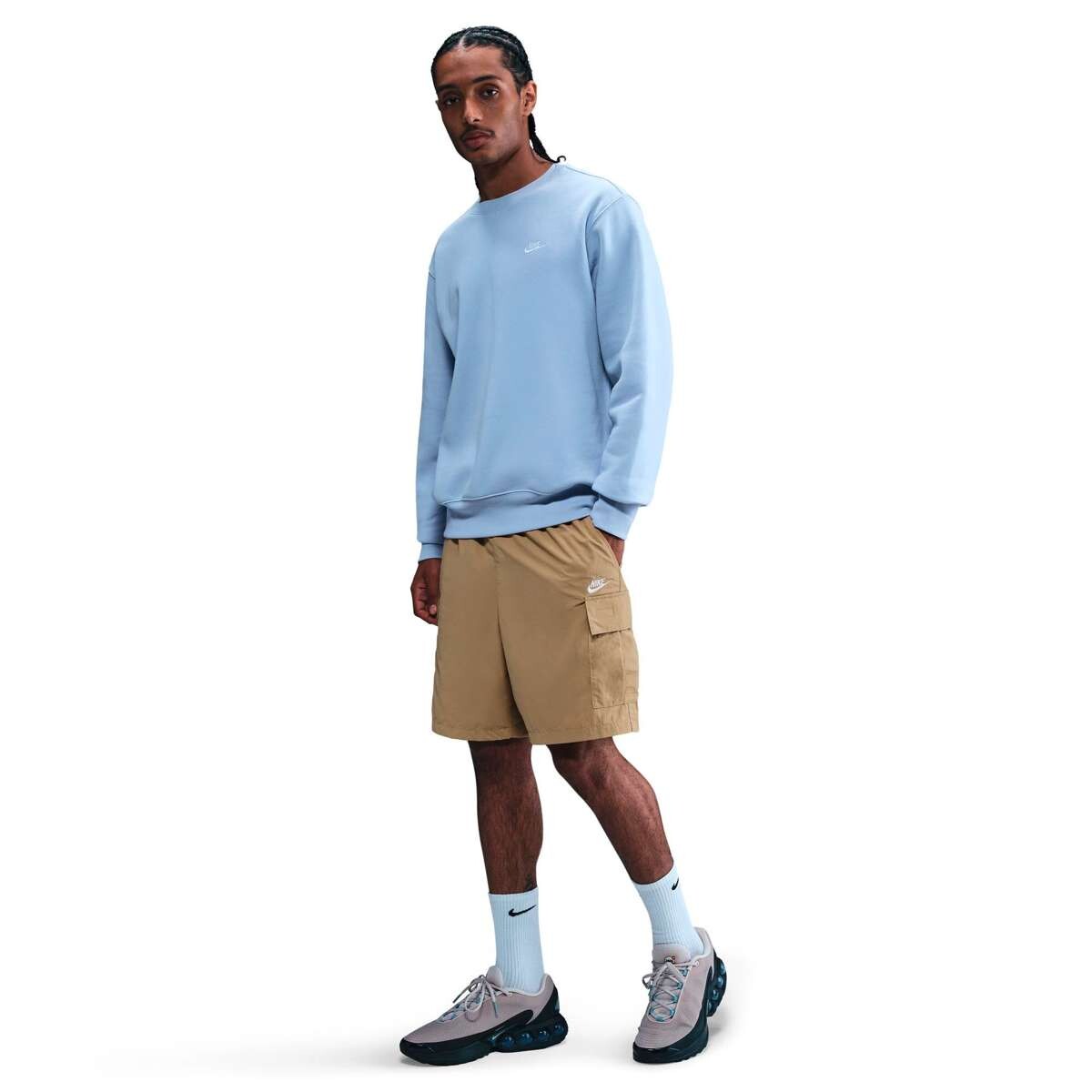 Short Nike Sportswear Club de Hombre - crema 