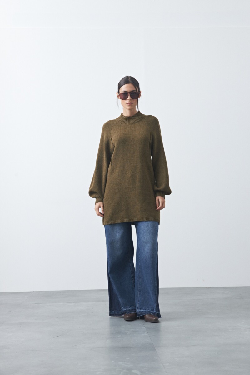 VESTIDO TRIXIE Verde Musgo