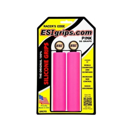 Puños Bici Esi Racers Edge 1 Color Rosado