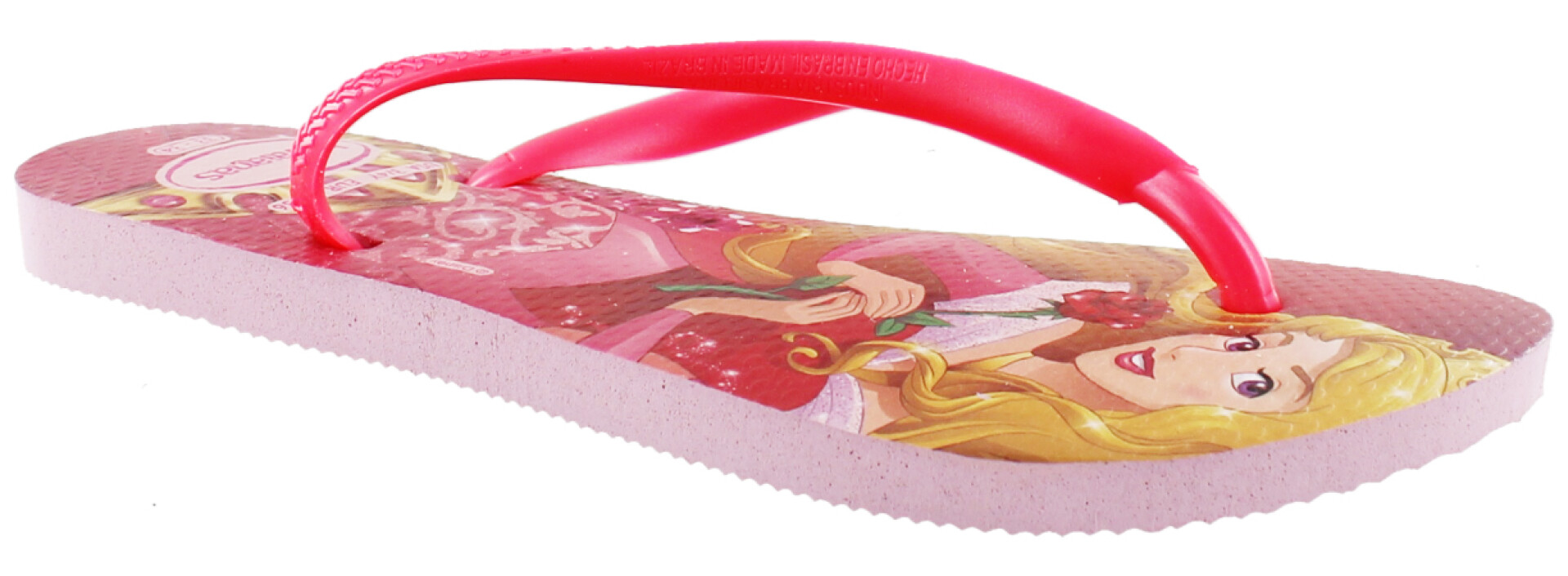 Sandalias Infantiles Havaianas Kids Slim Princes - Rosado - Crema 