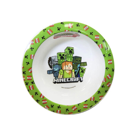 Bowl Plástico Minecraft Bowl Plástico Minecraft