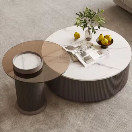Mesa de centro PACMAN BLANCO - UNICO