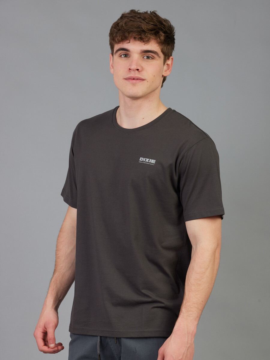 T-SHIRT TARGARY DIXIE - Gris Oscuro 