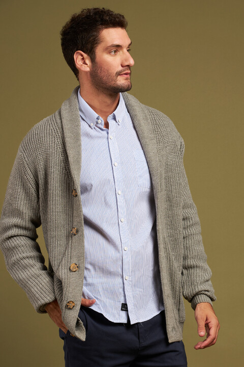 CARDIGAN ROCAY POLANCO Gris