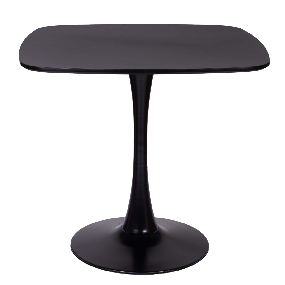 MESA DE COMEDOR - MDF-Y-HIERRO NEGRO TULIP CUADRADA 
