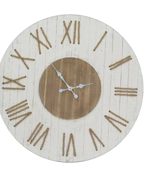 Reloj de pared madera clasico 25cm - RelojesDECO