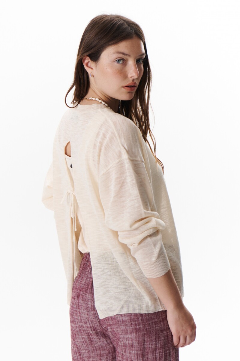 SWEATER ATAR BEIGE