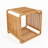 ORGANIZADOR CUAD BAMBU 33X33X33CM Unica