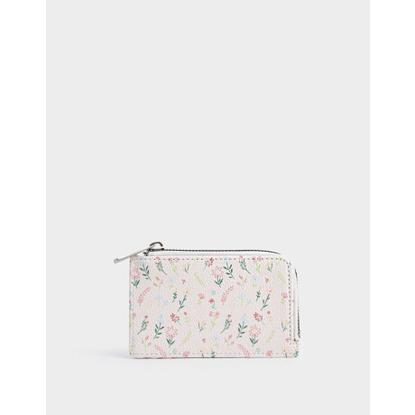 Tarjeteros Estampado Flores