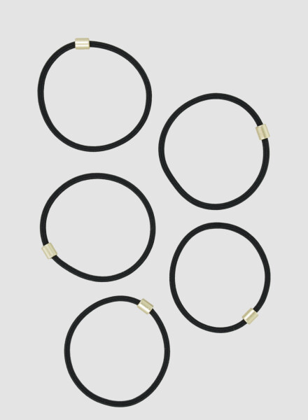 Pack x 5 gomitas basic Negro