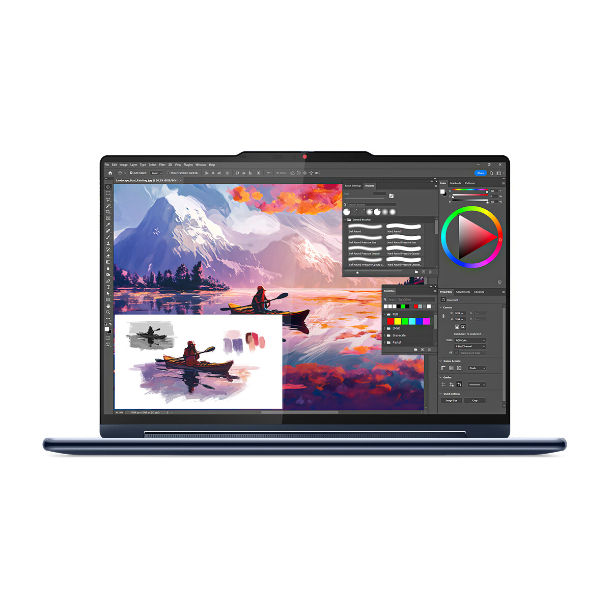 Notebook Lenovo Yoga 9i Ultra 7 155H 1TB 16GB 14" Touch OLED 