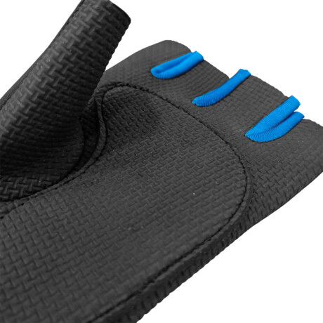 Guantes De Neopreno Mancuerna Barra Pesas Gym Fitness Azul
