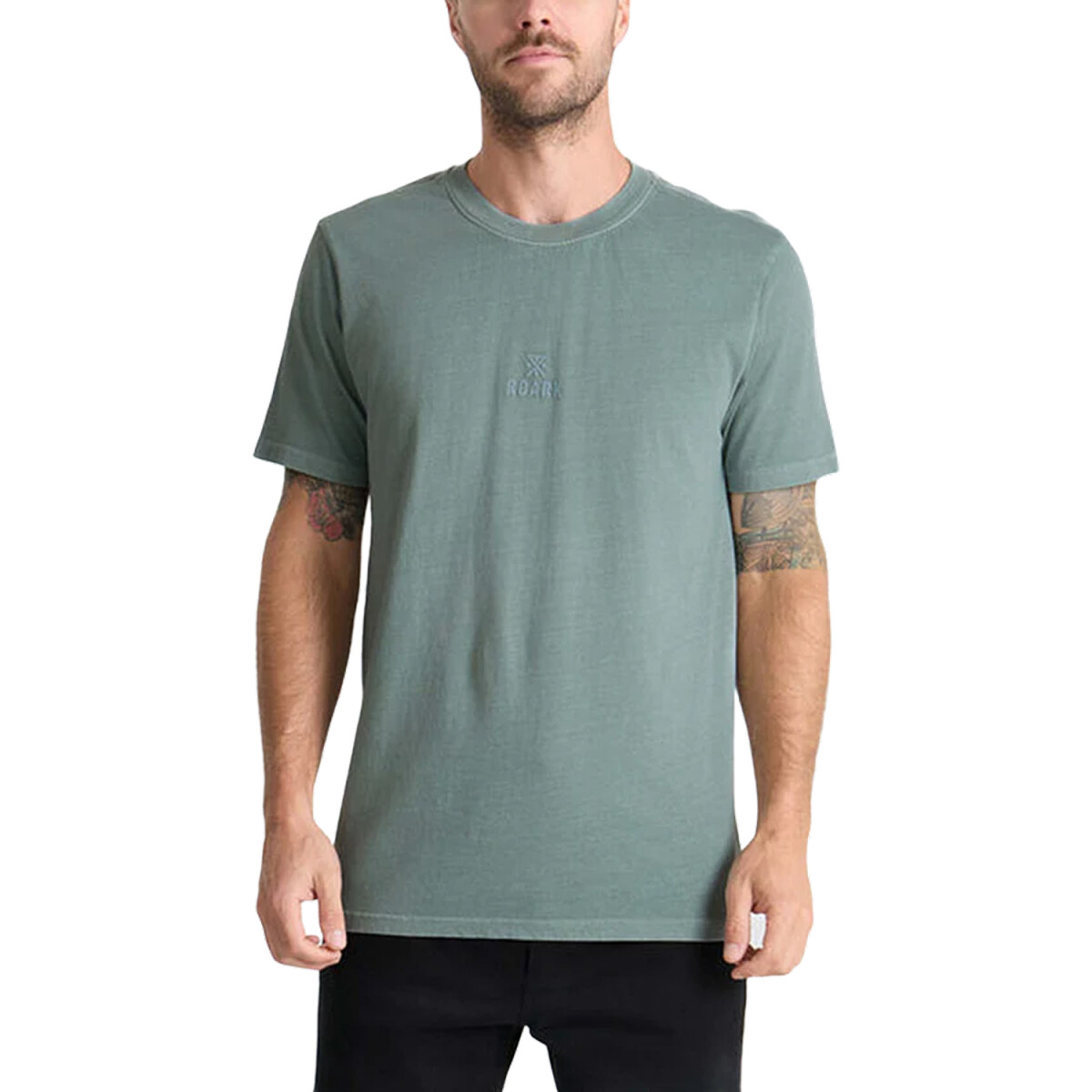 Remera Roark Safecamp Embroidery - Verde 