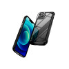 Protector transparente iPhone 15 bordes color negro Protector Transparente Iphone 15 Bordes Color Negro