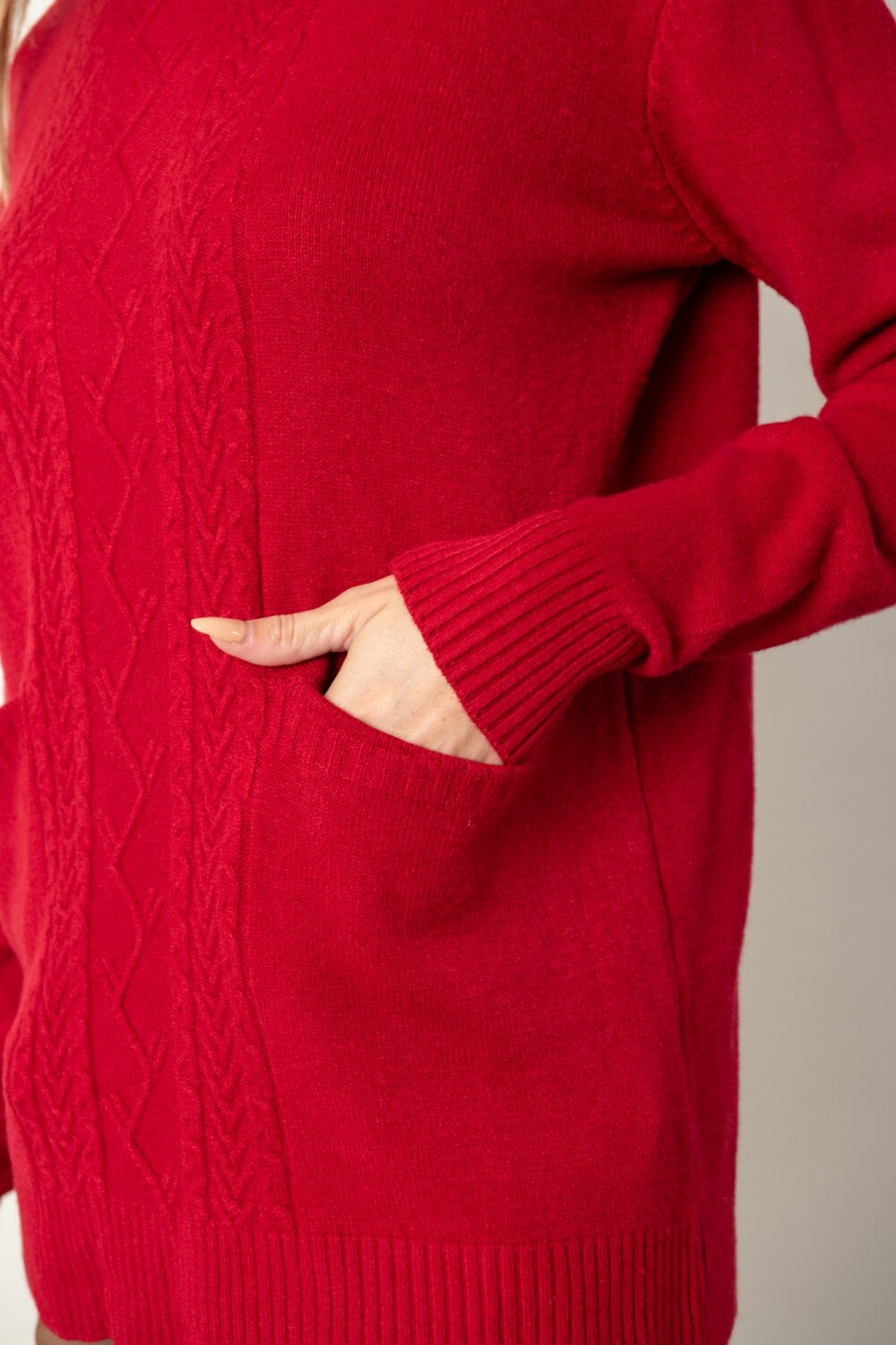 BUZO NATIVO Rojo