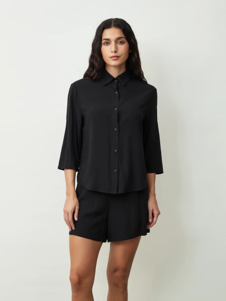 CAMISA MIAMI NEGRO